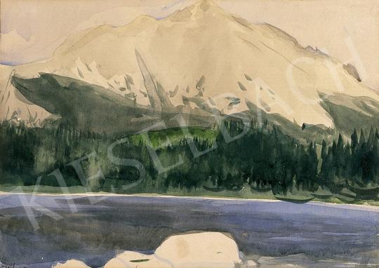  Bernáth, Aurél - Lake in the mountains | 10th Auction auction / 13 Lot