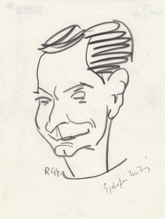 For sale  Rózsahegyi, György - Portrait of Miklós Gyárfás Writer, Poet 's painting