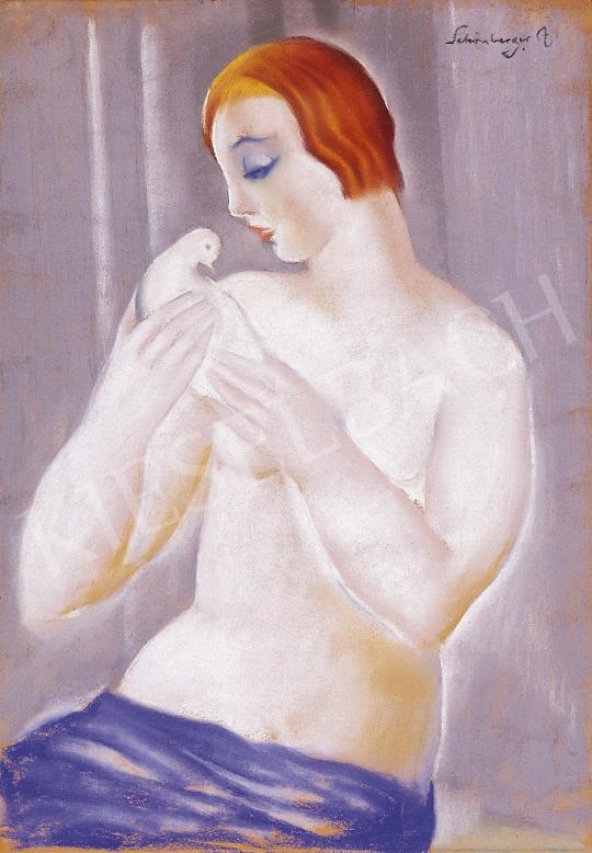  Schönberger, Armand - Nude with white dove | 10th Auction auction / 18 Lot