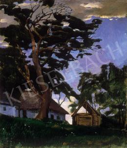  Szőnyi, István - Landscape with tree, 1917 