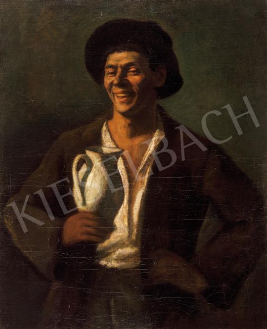  Czigány, Dezső - Young man with pitcher (Self-portrait) | 10th Auction auction / 32 Lot