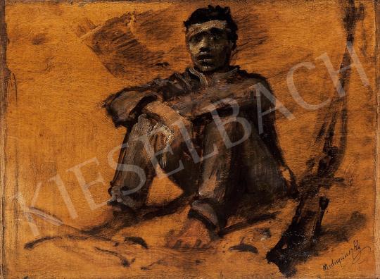  Mednyánszky, László - Soldier, resting | 10th Auction auction / 33 Lot