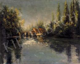  Scheiber, Hugó - Mill-pond of Jászberény 