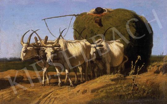  Lotz, Károly - Bullock-cart | 10th Auction auction / 58 Lot