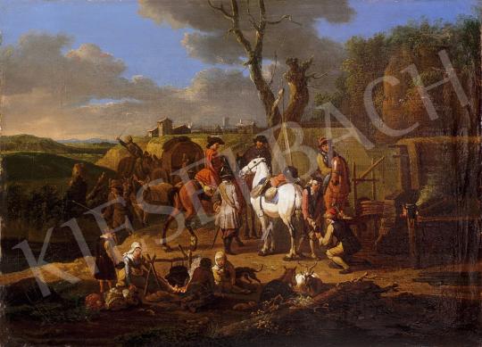Ismeretlen holland festő - Lovasok | 10. Auction aukció / 69 tétel