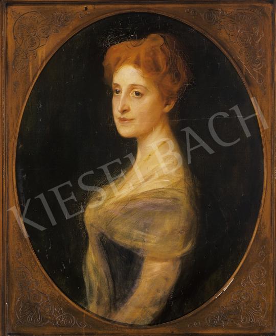  László, Fülöp - Portrait of woman (Princess Maria Theresa ?) | 10th Auction auction / 77 Lot