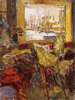  Herman, Lipót - View from the studio 