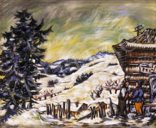 Farkasházy Miklós - Téli táj | 10. Auction aukció / 85 tétel