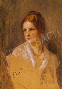  László, Fülöp - Woman with ginger hair 