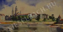 Ősz, Dénes - View of Krakow (1952)