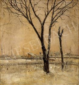  Magyar Mannheimer, Gusztáv - Winter landscape 