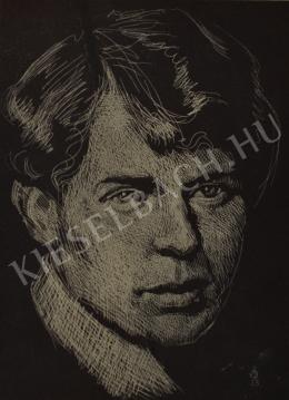 Ősz, Dénes - Male Portrait (1955)
