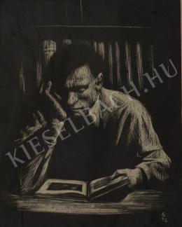 Ősz, Dénes - Man Reading (1952)