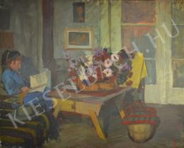 Ősz, Dénes - Flowers in the Studio (1950-60s)