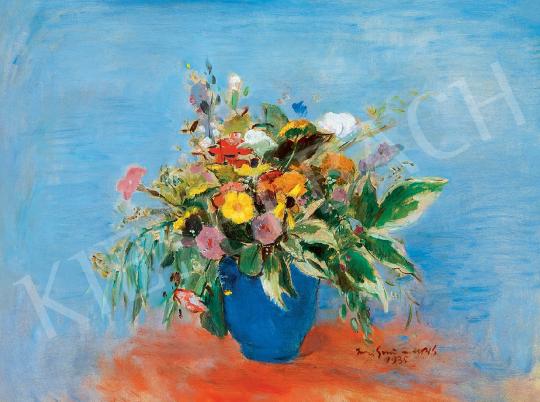 Iványi Grünwald, Béla - Still-life with Flowers, 1935 | 44th Auction auction / 14 Lot