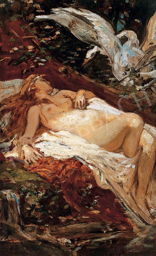  Lotz, Károly - Temptation (Leda) | 44th Auction auction / 18 Lot