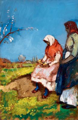  Iványi Grünwald, Béla - Girls in the Fields 