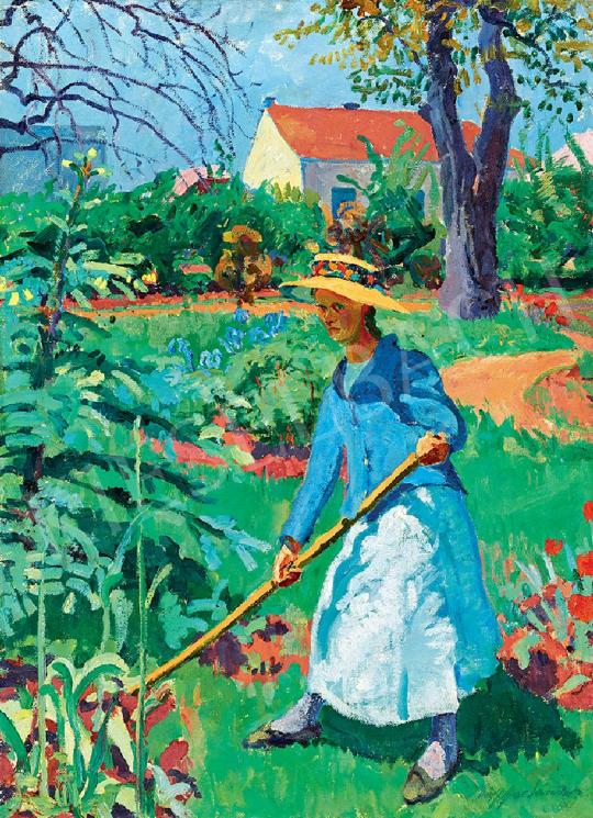 Ziffer, Sándor - Gardener Girl, 1912-14 | 44th Auction auction / 26 Lot