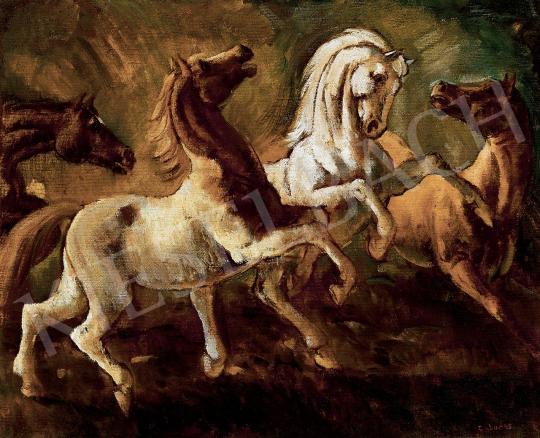  Gábor, Jenő - Horses, 1945 | 44th Auction auction / 29 Lot