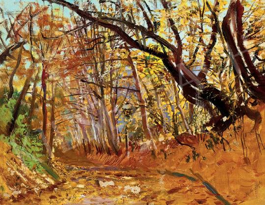  Mednyánszky, László - Sunlit Autumn Forest | 44th Auction auction / 34 Lot