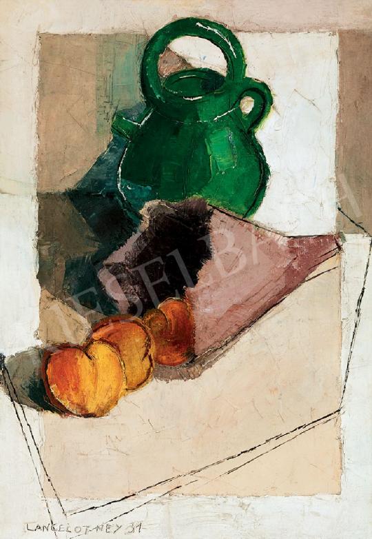 Ney, László (Lancelot Ney) - Still-life with Peaches, 1931 | 44th Auction auction / 38 Lot