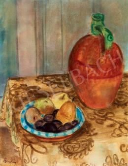 Berény, Róbert - Studio Still-life with Fruits, c. 1933 (c.1933)