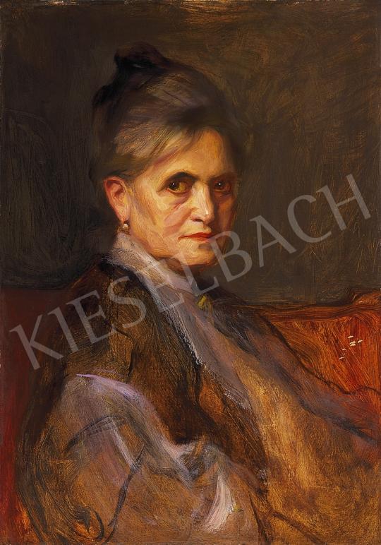  László, Fülöp - Portrait of the painter's mother | 10th Auction auction / 142 Lot