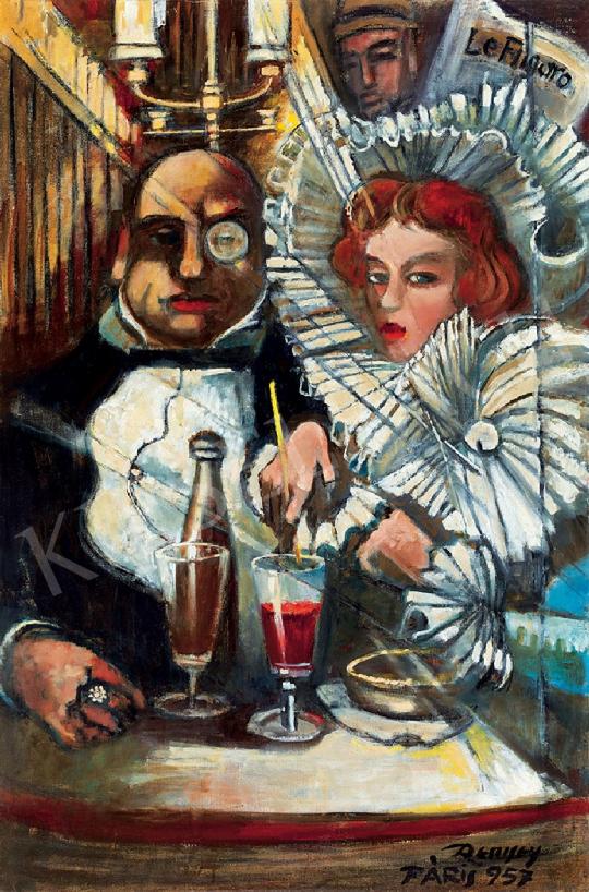  Remsey, Jenő György - In a Café in Paris | 44th Auction auction / 86 Lot