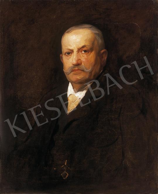  László Fülöp - A művész édesapjának portréja | 10. Auction aukció / 143 tétel