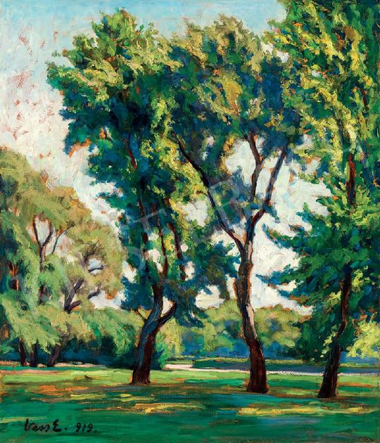 Vass, Elemér - Shadows in the Grove, 1919 | 44th Auction auction / 96 Lot