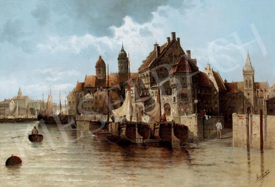 Siegen, August von - Town by the River | 44th Auction auction / 103 Lot