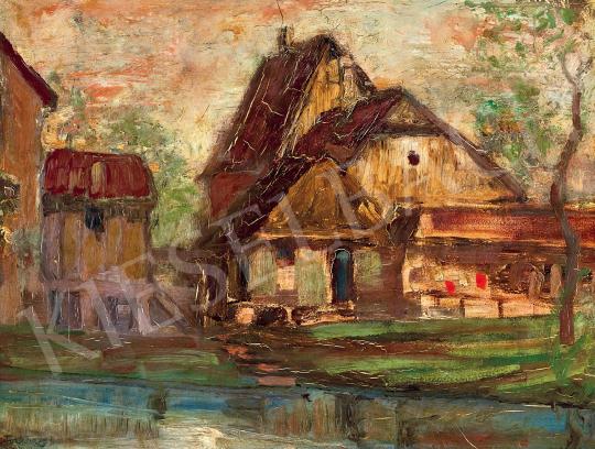  Gulácsy, Lajos - Cottages | 44th Auction auction / 148 Lot