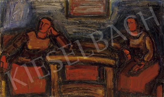  Barcsay, Jenő - Sitting at the table | 10th Auction auction / 164 Lot
