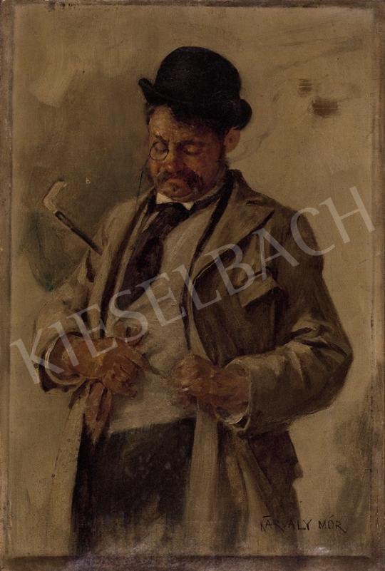 Karvaly, Mór - Man with a walking-stick | 10th Auction auction / 175 Lot