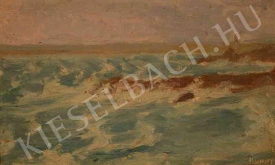  Kunffy, Lajos - French Sea-Coast painting