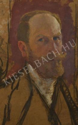  Kunffy, Lajos - Self-Portrait 