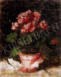  Koszta, József - Rose-coloured Geranium, 1930s 