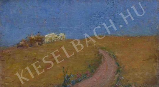For sale  Kunffy, Lajos - After Harvesting 's painting