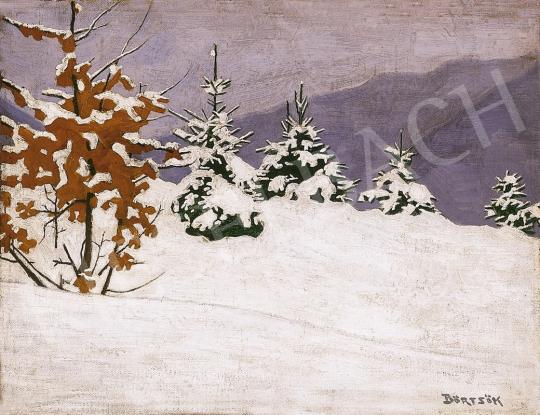  Börtsök, Samu - Snow-covered trees | 9th Auction auction / 22 Lot