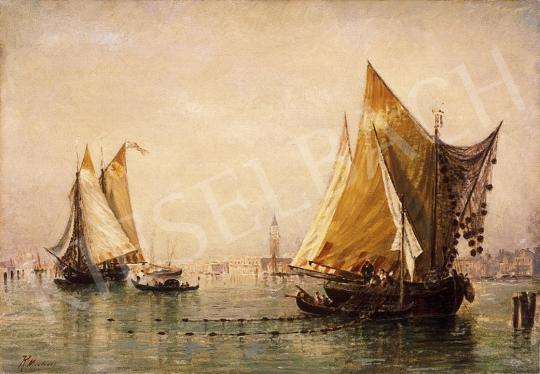 Unknown Italian painter, about 1920 - Fishers from Venice | 9th Auction auction / 27 Lot