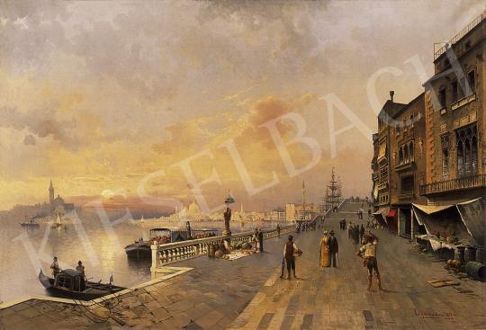Kaufmann, Karl - View of Venice, the San Giorgio Maggiore and the Sta Maria della Salute in the background | 9th Auction auction / 28 Lot
