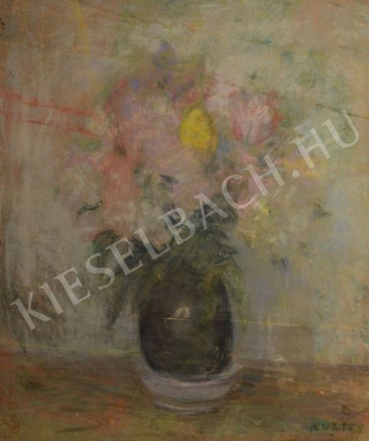 Eladó  Kunffy Lajos - Mezei virágok festménye