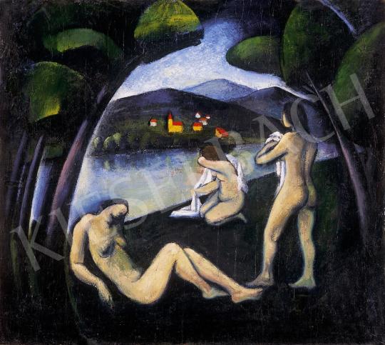  Ilosvai Varga, István - Women, bathing | 9th Auction auction / 30 Lot