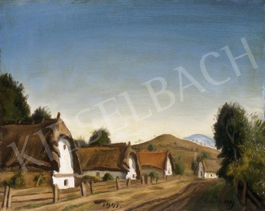  Rudnay, Gyula - Street of Bábony | 9th Auction auction / 37 Lot