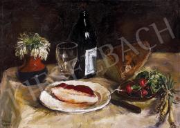  Frank, Frigyes - Still life on the table 