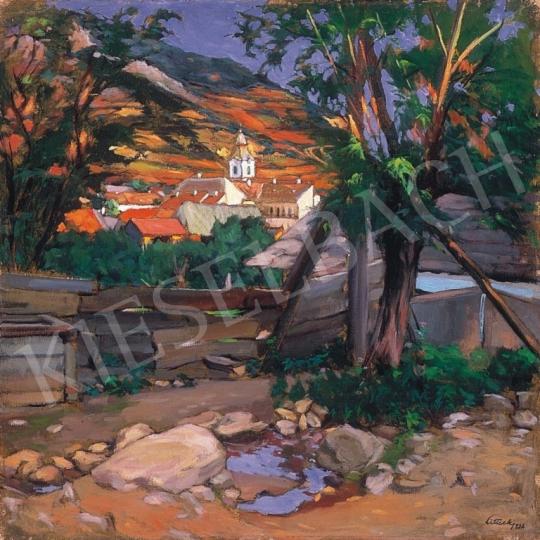 Litteczky, Endre - Village in sunshine | 9th Auction auction / 54 Lot