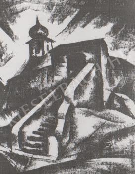  Gábor Jenő - A Mindszentek temploma festménye