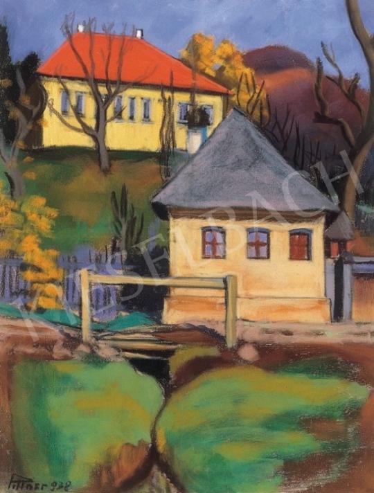 Pittner Olivér - Piros tetős házak | 9. Aukció aukció / 115 tétel