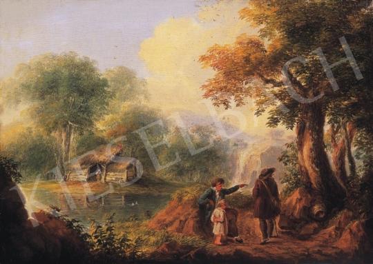Ismeretlen festő, 18. század - Pihenők | 9. Aukció aukció / 126 tétel