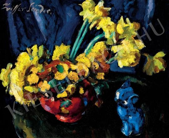 Ziffer, Sándor - Still-Life with Daffodil (Still-Life) painting